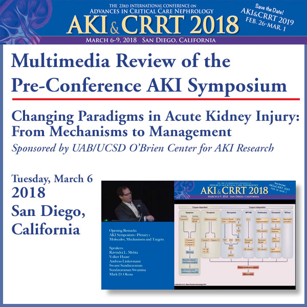 AKI Symposium CRRT Online